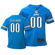 Nike Detroit Lions Infant Customized Game Team Color Jersey   NFLShop 