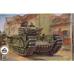  AFV Club Models 1/35 Churchill Mk IV Tank Toys & Games