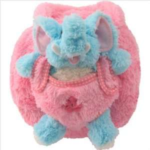  Kids Pink Plush Handbag With Elephant Stuffie  Affordable 