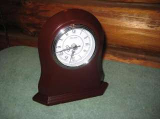 Beautiful Wallace Silversmiths Quartz Shelf Clock  