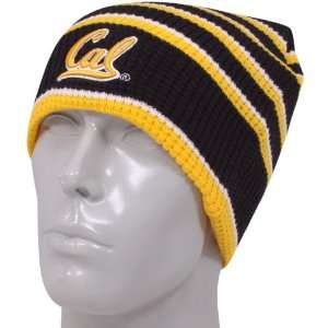  Cal Bears Navy Blue Gold Replay Thermal Beanie