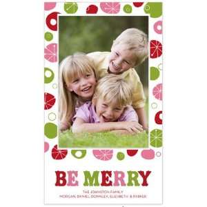   Holiday Photo Cards (Funky Merriment   Red )