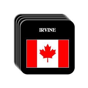 Canada   IRVINE Set of 4 Mini Mousepad Coasters