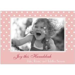 Polka on Pink Hanukkah Cards 