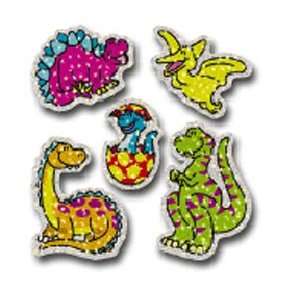   Dellosa Publishing   Dinosaur Dazzle Stickers   75 Pack: Toys & Games