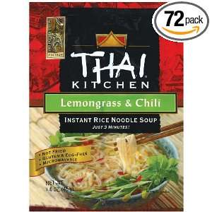 THAI KITCHEN Instant Rice Noodles, Lemongrass and Chili, 1.6 Ounce 