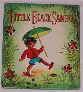 1950 Whitman Book   Little Black Sambo  