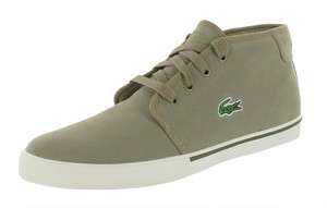 LACOSTE Ampthill Suede Desert Boot Sneaker Retro Mid Top Casual Mens 