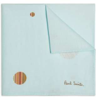 Paul Smith  Stripe Dot Cotton Handkerchief  MR 