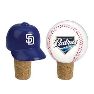  San Diego Padres 1.75 Bottle Cork Set (Qty2)   MLB 