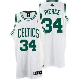 Paul Pierce Jersey: adidas White Swingman #34 Boston Celtics Jersey 