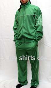 Nike Authentic Vintage Mens Track Suit Green  