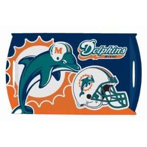 Miami Dolphins NFL Serving Tray By Motorhead Products    