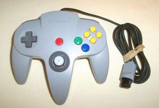 N64 Original Gray Controller   Nintendo 64   EXCELLENT  