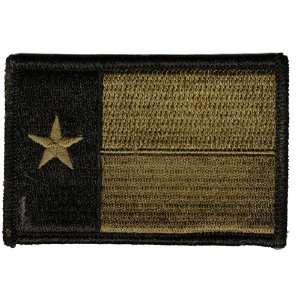  Texas Tactical Patch   Olive Drab 