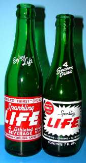   ACL Soda Bottles Grade 9+ Mason City Iowa and Breese Illinois  