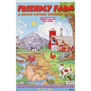  Friendly Farm Coloring Book