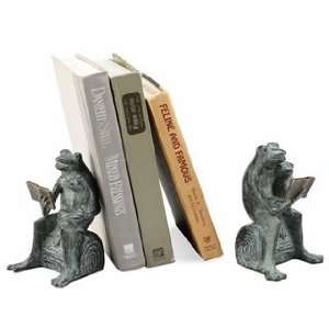 Story Time Frog Bookends 