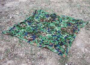 MILITARY CAMOUFLAGE NET WOODLANDS CAMO  31770  