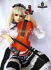 Mini Cello Fit For MSD 1/4 SD 1/3 70cm BJD Other Dolls 