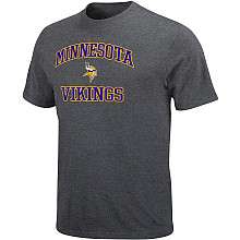 NFL Minnesota Vikings Big & Tall Heart & Soul T Shirt   