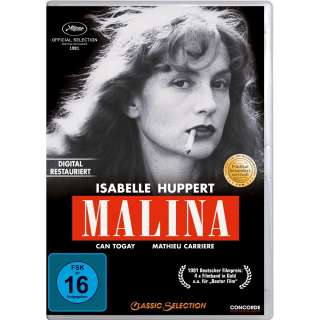 MALINA (Werner Schroeter, Isabelle Huppert, Mathieu Carrière) DVD/NEU 