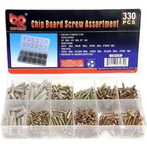  ToolShopUSA Chip Board Screw Assortment 330 Pieces