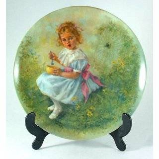 Reco Little Miss Muffet Mother Goose series plate by John McClelland 