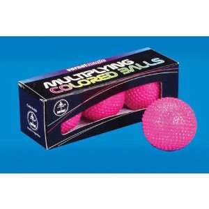  Pink Multiplying Balls (3 per package): Toys & Games