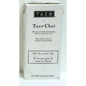 Tazo Chai Highly Concentrated Spiced Grocery & Gourmet Food