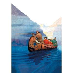  Race Across the Lake 24X36 Giclee Paper
