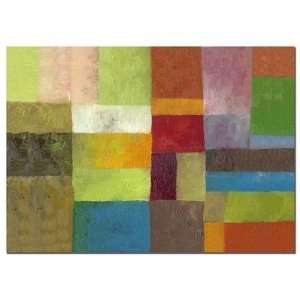  Abstract Color Panels IV by Michelle Calkins, Canvas Art 