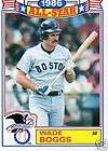 1987 topps 1986 all star wade boggs 15 red sox