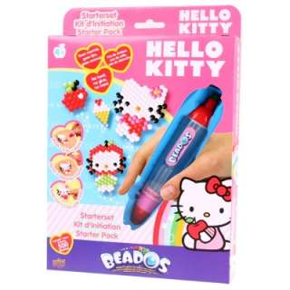 Beados (Bindeez) Starterpackung HELLO KITTY mit 500 Perlen, Stift 