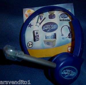DSDS Headset Micro mit Blinklicht Spielzeug McDonalds  