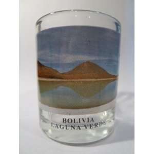  Bolivia Laguna Verde Shot Glass