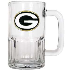  Green Bay Packers Large Glass Beer Mug