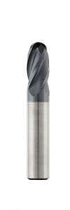 NEW 1/16 4 FL. BALL NOSE CARBIDE END MILL TiAlN+  