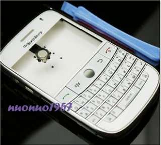OEM White Blackberry 9000 Bold Housing Cover+ trackball  