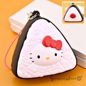   Lunch Box Squeeze Mascot Cell Phone Strap (Rice Ball) Toys & Games
