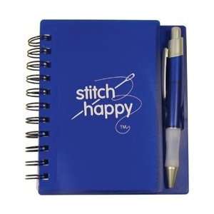 Stitch Happy Idea Notebook & Pen Desk Set Sapphire; 2 Items/Order 