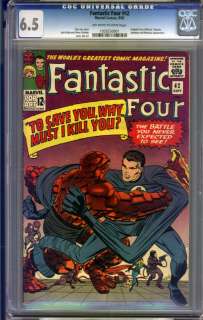 Fantastic Four #42 CGC 6.5 FN+ Universal  