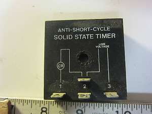 SSAC TL120A5PC47 1 120V 5 Min Delay Solid State Timer, Used  