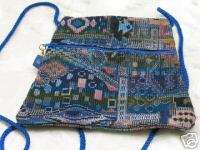 Ethnic Woven Hippie Shoulder Handbag Purse New Triang  
