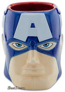   Store Marvel SCULPTURED CAPTAIN AMERICA 3 D Coffee CUP MUG NEW  