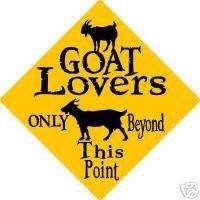 GOAT Alum. Sign Decal Farm Rodeo Country Pig Cow D489  