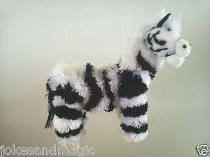 zebra string marionette puppet 4 LEG  