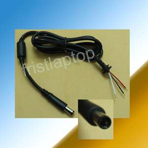 NEW 7.4/5.0 DC Tip Plug Connector with Cord Dell HP  