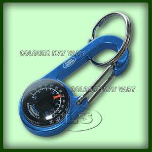 LAND ROVER GEAR COMPASS AND THERMOMETER KEY RING  