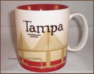 Starbucks 2009 NWT Tampa Skyway Global Collector Series Mug SKU 